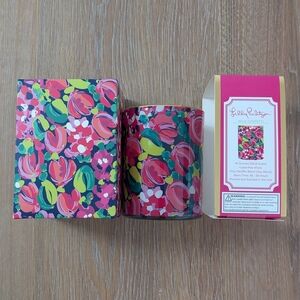 NIB Lilly Pulitzer Wild Confetti Candle with Pink and Green